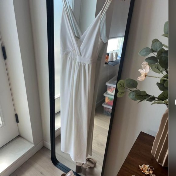 Park and Fifth Trinity Midi Dress - White - Size 0 - Picture 1 of 4